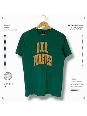 Octobers Very Own Ovo Forever Shirt Green Size S Fits M